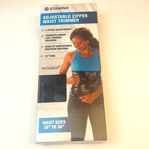 1 Stamina Women Black Camo
Adjustable Zipper Waist Trimmer Fits
Waist 28-36"